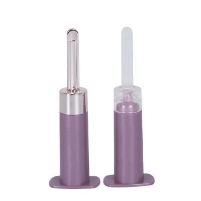 China BEAUTY PACKAGE Luxury High Empty Airless Cosmetic Eye Essence Syringe Bottle 2ml PETG Tubes Ampoule Disposable Bottle For Skin Care Repair for sale