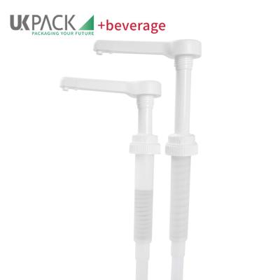 China Non Spill Food Grade Plastic Sauce Dispenser Pump 15cc 25cc - UKS30 38-400 Closure For Beverage Dismountable Pump for sale