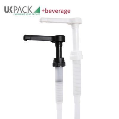 China Non Closing 10cc Plastic Sauce Dispenser Pump UKS30 38-400 Spill Customized 15cc 20cc 25cc 30cc For Beverage for sale