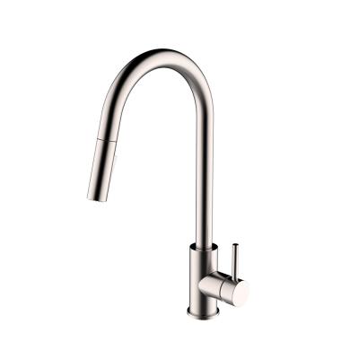 China Contemporary Pull Out Hot And Cold Kitchen Faucet Sink Faucet Function for sale