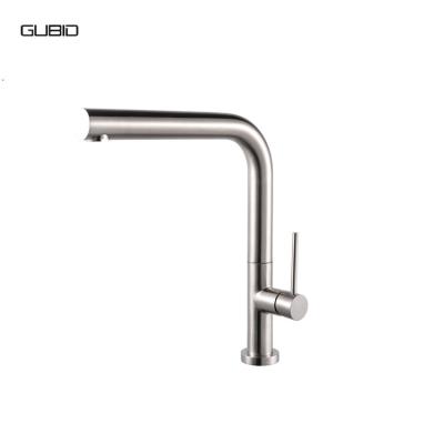 China Modern single handle ce cupc sus304 single hole deck bar faucet mouted hot and cold water kitchen sink faucets for sale