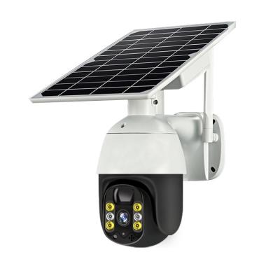 China Home Monitor 360 Degree Ptz Human Body Detection Solar Outdoor Module HD Network Camera for sale