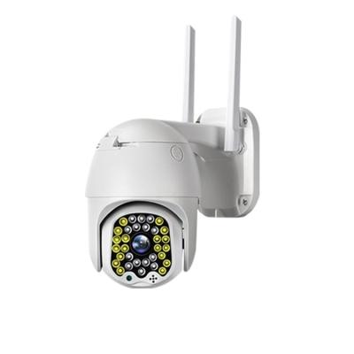 China 1080P wifi automatic tracking night vision outdoor monitoring IP66 waterproof PTZ dome camera for sale