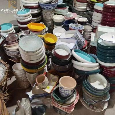 China Viable Wholesale Mix Designs Sold By Cardboard Tableware Grade B Cheap Ceramic Dinnerware Tableware for sale