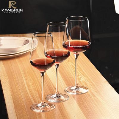 China Wholesale Clear Drinking Glassware Crystal Clear Wine Glass Tumbler Red Wine Glass and Wine Glass for sale