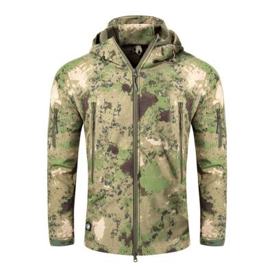 China Wholesale Breathable Waterproof Tactical Jacket Men Waterproof Breathable Softshell Jacket Men With Hood for sale