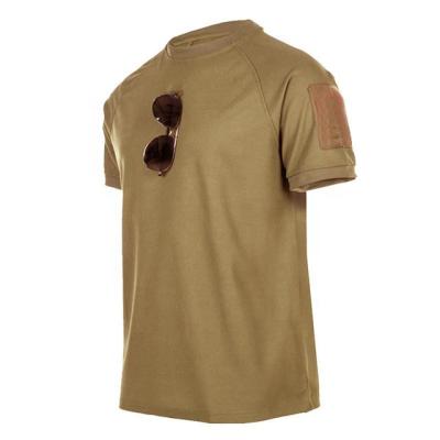 China Anti-Static Men's T-shirts Outdoor Sports Short Sleeve Shirts Fishing Uniforms Quick-drying Hiking Breathable Comfortable And Cool for sale