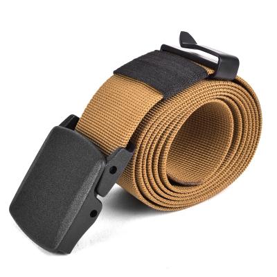 China Manufacturer Customized Molle Utility Trekking Duty Black Casual Belt Nylon Waistband Tactical Outdoor Travel Belt for sale