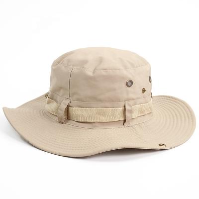 China Double Sided Image Bonnie Hat Outdoor Big Brim Hat Fishing Mountaineering Fisherman Sun Hat For Men And Women for sale