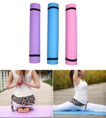 China Hot Selling Yoga Mat Nonundefinedslip Exercise Band Durable 4mm Thickness Pad Health Lose Weight Fiess online shopping8911585 for sale