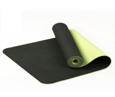 China 6 Millimeter Beginner 2020 6Mm Strip Yoga Mat Sports Mat 183x61Cm Non-slip Online Shopping4828723 Tasteless Home TwoColor Fiess for sale