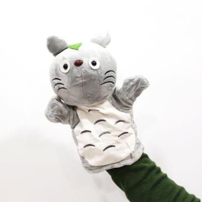 China Mini Plush Stuffed Animal Model Toy Children's Chinchilla Hand Puppet Game for Autistic Children for sale