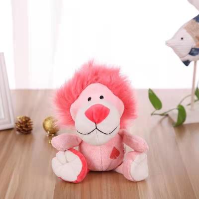 China Forest Animal Soft Toys Soothe Lion Plush Toy Rabbit Elephant Doll Stuffed Animal Dog for sale