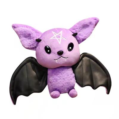 China Dark Plush Bat Series Plush Toy Pentacle Moon Bat Doll Plush Toy Dark Stuffed Plush Toy Home Halloween Christmas Gift Bag Rock Gothic Style for sale