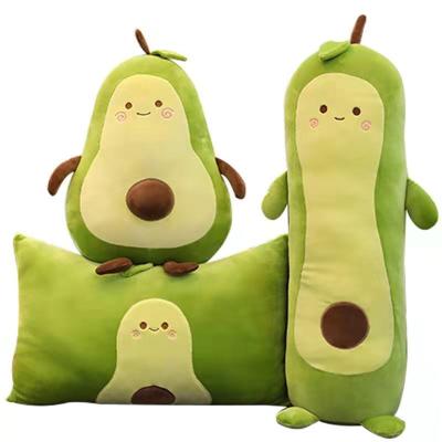 China 2019 45cm Hot Selling Cute Stuffed Plush Toy Avocado Pillow Plush Toy Amazon Avocado Plush Toy for sale