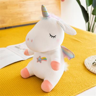 China Hot Selling Colorful Plush Soft Catoon Colorful Cartoon Shape White Noise Machine Kids Educational Electronics Unicorn Donut Toys for sale