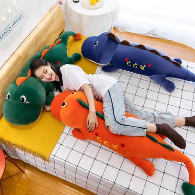 China Best Selling Green Custom Adorable Doll Green Soft Stuffed Plush Pillow Stuffed Baby Dolls Giant Sublimation Dolls Soft Stuffed Dinosaur Pet Toy for sale