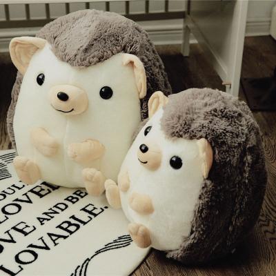 China High Quality Plush Customization Customized Animals Animal Rattle Soft Happy Hot Sale Stuffed Cute Little Hedgehog Plush Toy for sale