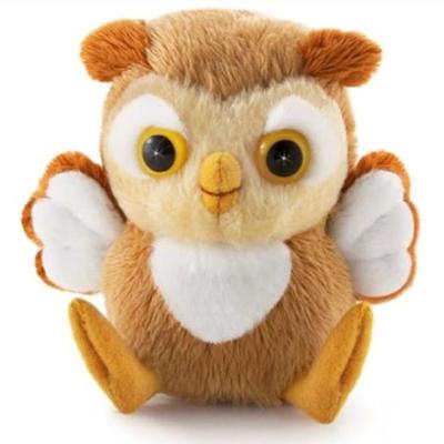 China Unicorn With Rainbow Hair Animal Plush Toys Cute Light Up Snowy Customized Softly Csi Talking Hotsale Stuffed Plush Spandex Owl Toy for sale