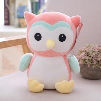 China Plush Squeaky Snappy Graduation Gently Shaped Slow Rising Push Stuffed Baby Owl Led Music Plush Toy Cheap Custom 2020 White for sale