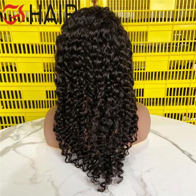 China Can Be Dyed Wholesale Brazilian Hair HD Lace Front Wig, Virgin Cuticle Aligned Hair Full Lace Wig, 13x6 Lace Frontal Wig For Black Women for sale