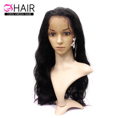 China Can be complexion & ironed & & GS Bleached Lace Wig Body Wave 130%-150% Density Cuticle Aligned Hair Extension For Braiding for sale