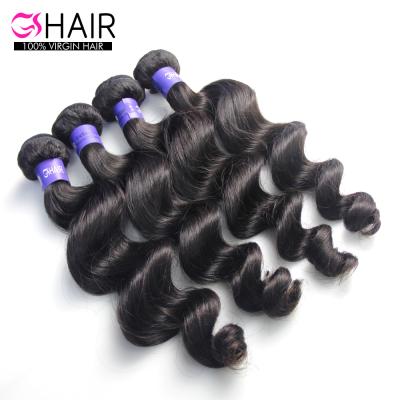 China Wholesale Raw Indian Unprocessed Virgin Loose Wave Bundles Braiding Wrapping Products For Natural Hair Private Label for sale