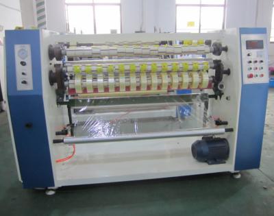 China Automatic Electric BOPP Tape Making Machine Slitting  Rewinding 380V 180m/min for sale