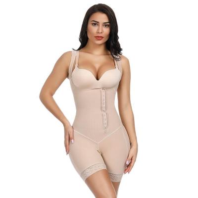 China Antibacterial New Design Zipper Waist Bare Trainer Postpartum Power Slimming Shaper for sale