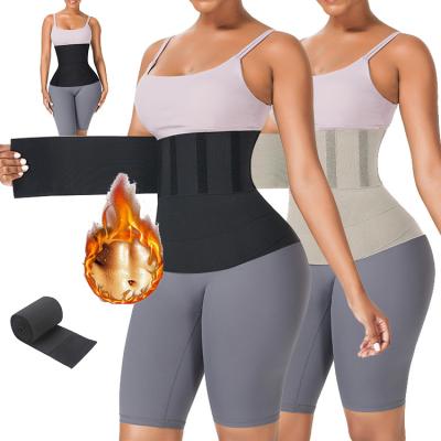 China QUICK DRY No Requirements Waist Bandage Wrap Shapewear Shapers For Women Plus Size Waist Trainers And Shape Wear Waist Wrap for sale