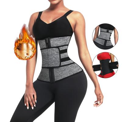 China Wholesale Custom Logo Neoprene Waist Trimmers Antibacterial Waist Belt Fitness Waist Trainer for sale