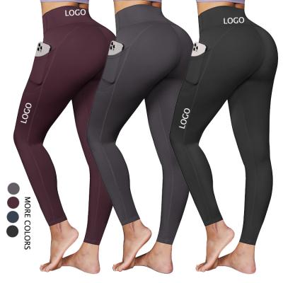 China Sweat-Wicking Logo Yoga Pants Gym Leggins Custom Made Plus Size Pants Gym Gaiters For Women Activewear Gaiters for sale