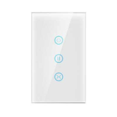 China US Wifi Tuya Smart APP Curtain Window Shutter WiFi Electric Home ABS Controlled Synchronized Remote Control Switch for sale