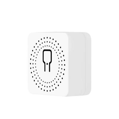 China Alexa Google Home Smart Life Residential Home Automation Module 2 Way Mini Smart Wifi DIY Control Switch 16A Switch for sale