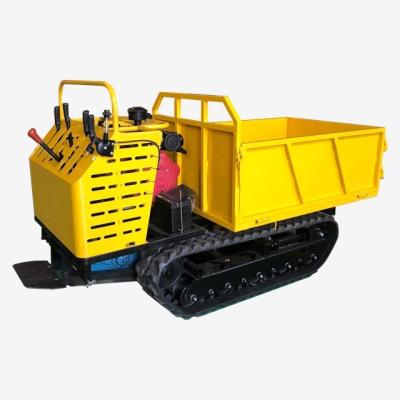 China Construction Material Shops Agricultural Machinery 1000kg Mini Crawler Truck Dumper For Sale Malaysia for sale