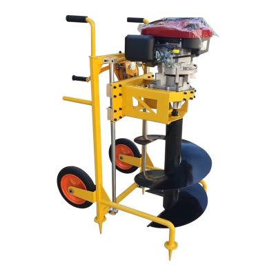 China Small Soil Soil Manhole Drilling Rig 1 Handheld Earth Auger Price Big and Dig Holes for sale