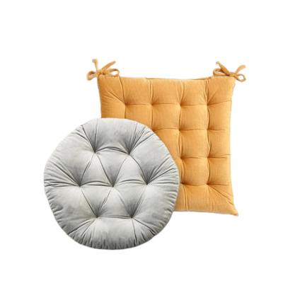 China Cheap Double Sided European and American Chair Backrest Velvet Plain Color Home Liso Style Pillow Cushion Cushion Pillow Covers for sale