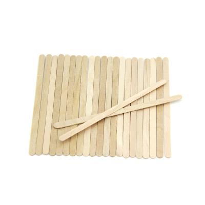 China Sustainable Disposable Compostable Wooden Espresso Coffee Agitator Coffee Stick for sale