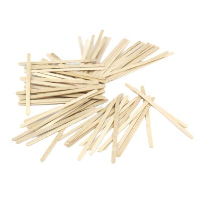 China Eco-friendlyBiodegradable Round Head Sustainable Disposable Birch Wooden Stir Suger Coffee Stir Stick for sale