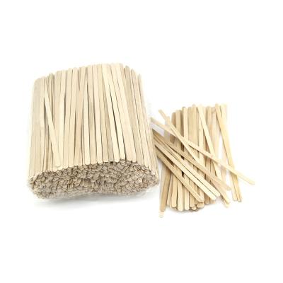 China Viable Hot Sale Flavored Professional Cheap Promotional Disposable Wooden Coffee Stirrer Birch Making Wood Drink Stirrers for sale