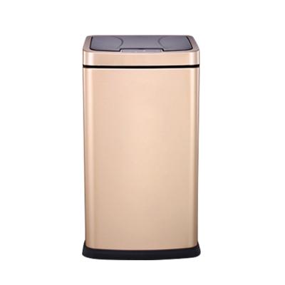 China 8L Storage Bin Sensor Bin Touchless Sustainable Bestselling Luxury Smart Trash Can for sale