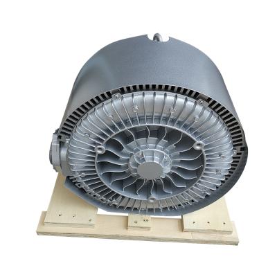 China 24 Hours Duty 3hp 2.2kw CNC Continuous Two Stage High Pressure Vacuum Pump Blower For Dust Collector for sale