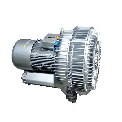 China 24 Hours Continuous Duty 25KW 380V 50Hz High Capacity Instigator Industrial Double Ring Blower With 1110m3/h for sale