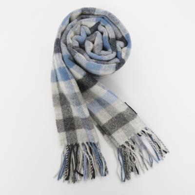 China Soft Clothing Decoration Fashion Women Lattice Jacquard Scarf Main Accessories Cashmere Square Scarf for sale