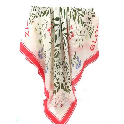 China ZL0087 New Design 100% Silk Scarves Luxury Ladies Silk Scarf For Women for sale