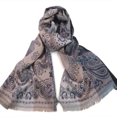 China 2021 Wholesale Fashion Beauty Fashion Comfortable Jacquard Shawl Soft Smooth Feeling Warm Women Scarf for sale