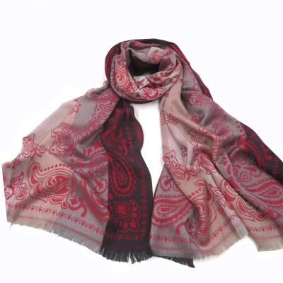 China ZL0016 custom jacquard scarf lady elegant high quality pashmina scarf for sale