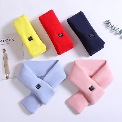 China Heating Scarves New USB Heated Scarves Unisex Rechargeable Warm Heating Scarves For Women Winter for sale