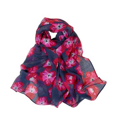 China New Arrivals Soft Stylish Luxury Hijab Shawls For Women Wraps Female Foulard Stylish Designer Printed Scarf for sale