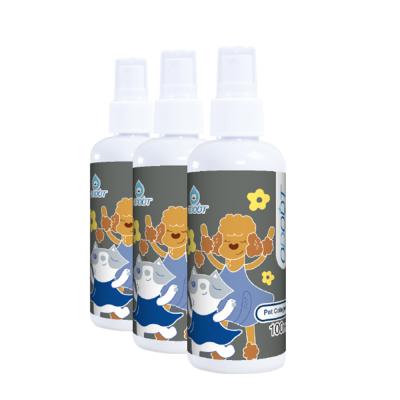 China Eliminates pet odor while providing a fresh cologne scent. Smell Removing Cat Cologne Spray for sale